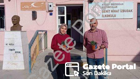 Bozdoğan Belediyesi’nden Öğretmenlere Anlamlı Karanfil Hediyesi