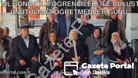 62 Yıl Sonra İlk Öğrencileri ile Buluştu: Unutulmaz Öğretmenler Günü
