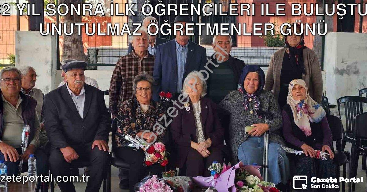 "62 Yıl Sonra İlk Öğrencileri ile Buluştu: Unutulmaz Öğretmenler Günü" başlıklı haber için fotoreali