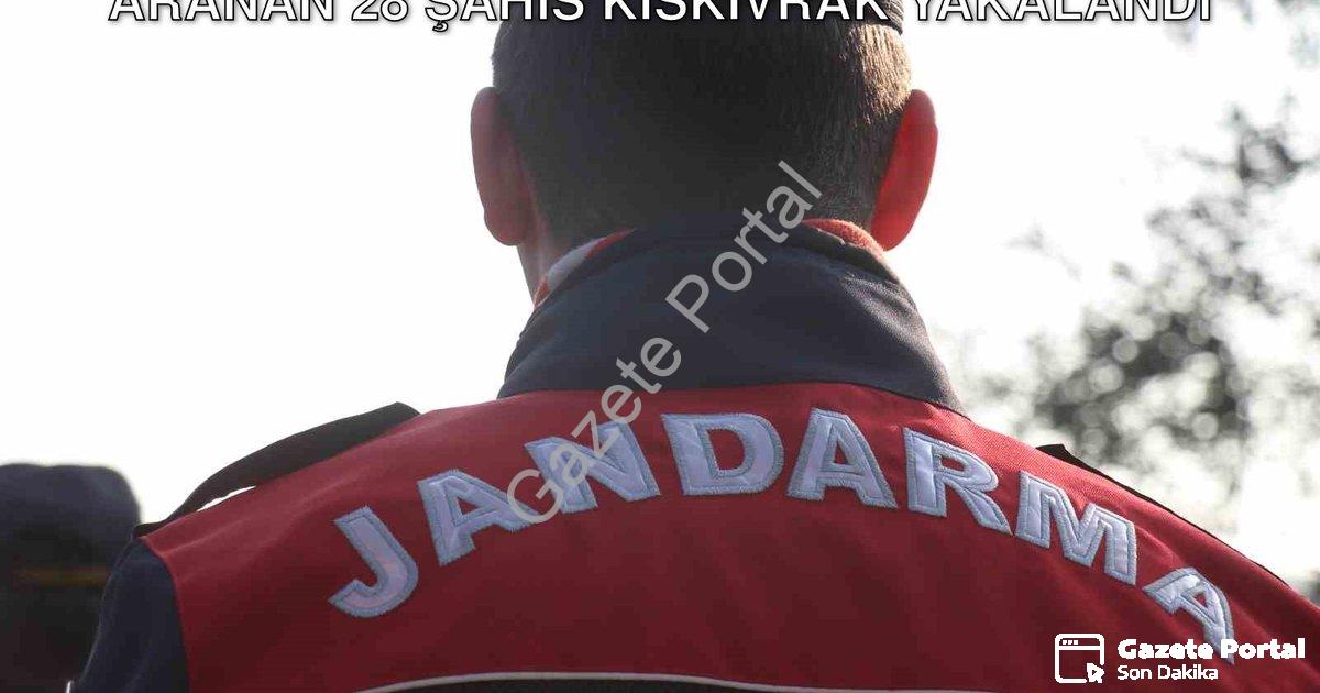 "Aydın'da Jandarmadan Dev Operasyon: Aranan 28 Şahıs Kıskıvrak Yakalandı" başlıklı haber için fotore