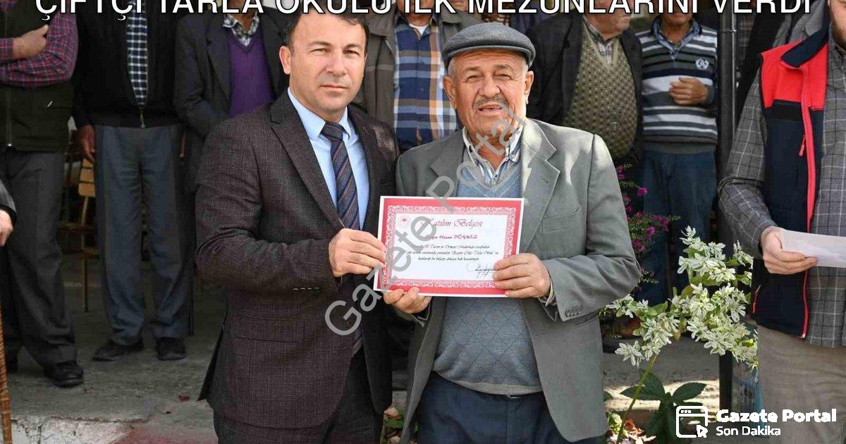 "Tavas'ta Bilinçli Tarım Dönemi: Zeytin Çiftçi Tarla Okulu İlk Mezunlarını Verdi" başlıklı haber içi