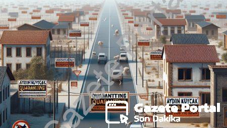 Aydın Kuyucak’ta Şap Alarmı: 20 Mahallede Hayvan Giriş Çıkışı Yasaklandı