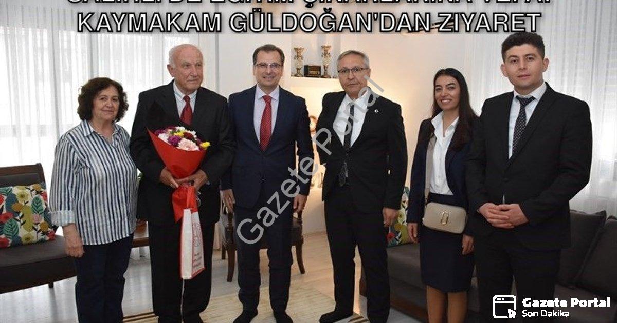 "Salihli'de Eğitim Çınarlarına Vefa: Kaymakam Güldoğan'dan Ziyaret" başlıklı haber için fotorealisti