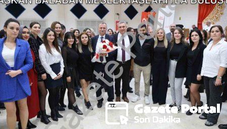 Yunusemre’de Öğretmenler Günü Coşkusu: Başkan Balaban Meslektaşlarıyla Buluştu