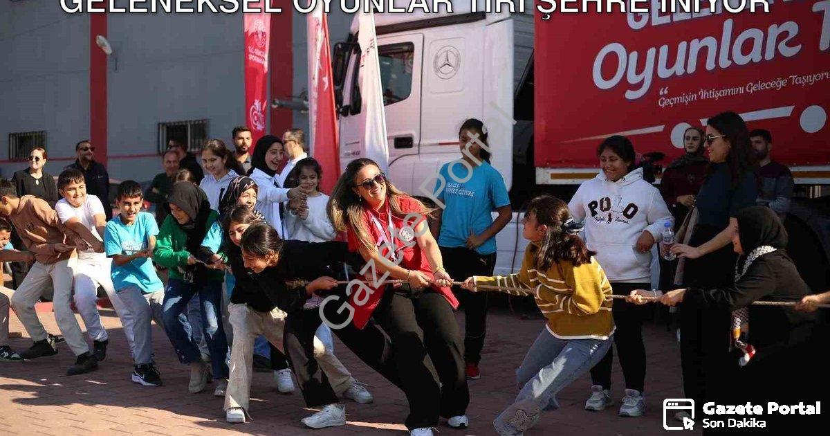 "Manisa'da Nostalji ve Eğlence Buluşması: Geleneksel Oyunlar Tırı Şehre İniyor" başlıklı haber için