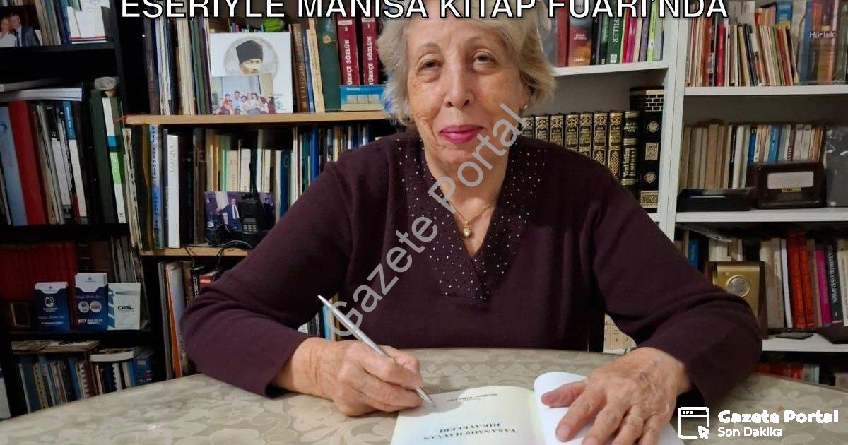 "Emekli Öğretmen Sadberk Filizkan Dört Eseriyle Manisa Kitap Fuarı'nda" başlıklı haber için fotoreal