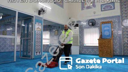 Yunusemre Belediyesi’nden İbadethanelere Hijyen Dokunuşu: Camiler Pırıl Pırıl