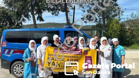 Bozdoğan’da KADES Seferberliği: Emniyet ve Jandarma’dan Kadınlara Özel Bilgilendirme
