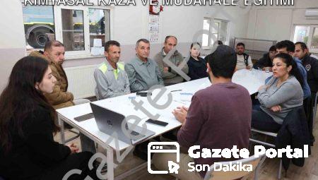 Denizli OSB Arıtma Tesisinde Kapsamlı Kimyasal Kaza ve Müdahale Eğitimi