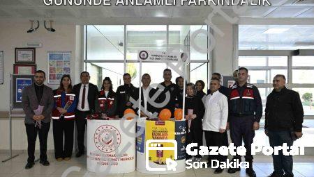 Demirci’de Kadına Şiddetle Mücadele Gününde Anlamlı Farkındalık