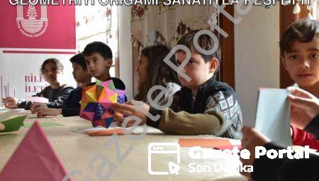 Muğla’da Renkli Atölye: Çocuklar Geometriyi Origami Sanatıyla Keşfetti