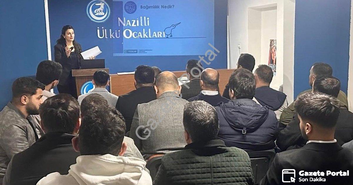 "Nazilli Ülkü Ocakları'ndan Gençler İçin Kritik Adım: Madde Bağımlılığı Semineri" başlıklı haber içi