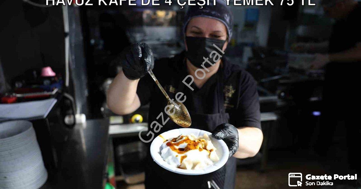 "Aydın Büyükşehir'den Bütçe Dostu Hamle: Havuz Kafe'de 4 Çeşit Yemek 75 TL" başlıklı haber için foto