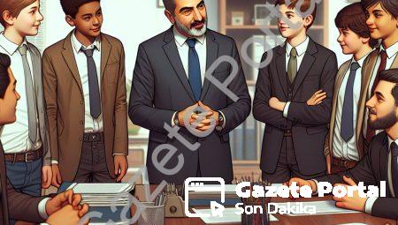 Hisarcık Kaymakamı Erkan Atam Özel Öğrencileri Makamında Ağırladı