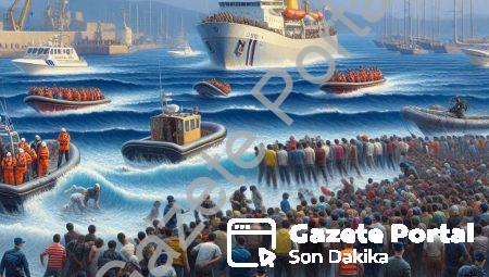 İzmir Açıklarında Hareketli Saatler: 120 Düzensiz Göçmen İşlem Gördü