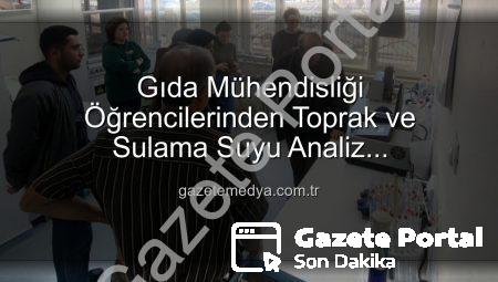 Afyonkarahisar’da Tarım Öğrencilerinden Laboratuvar Ziyareti: Toprak ve Su Analizlerinin Önemi Yerinde Öğrenildi