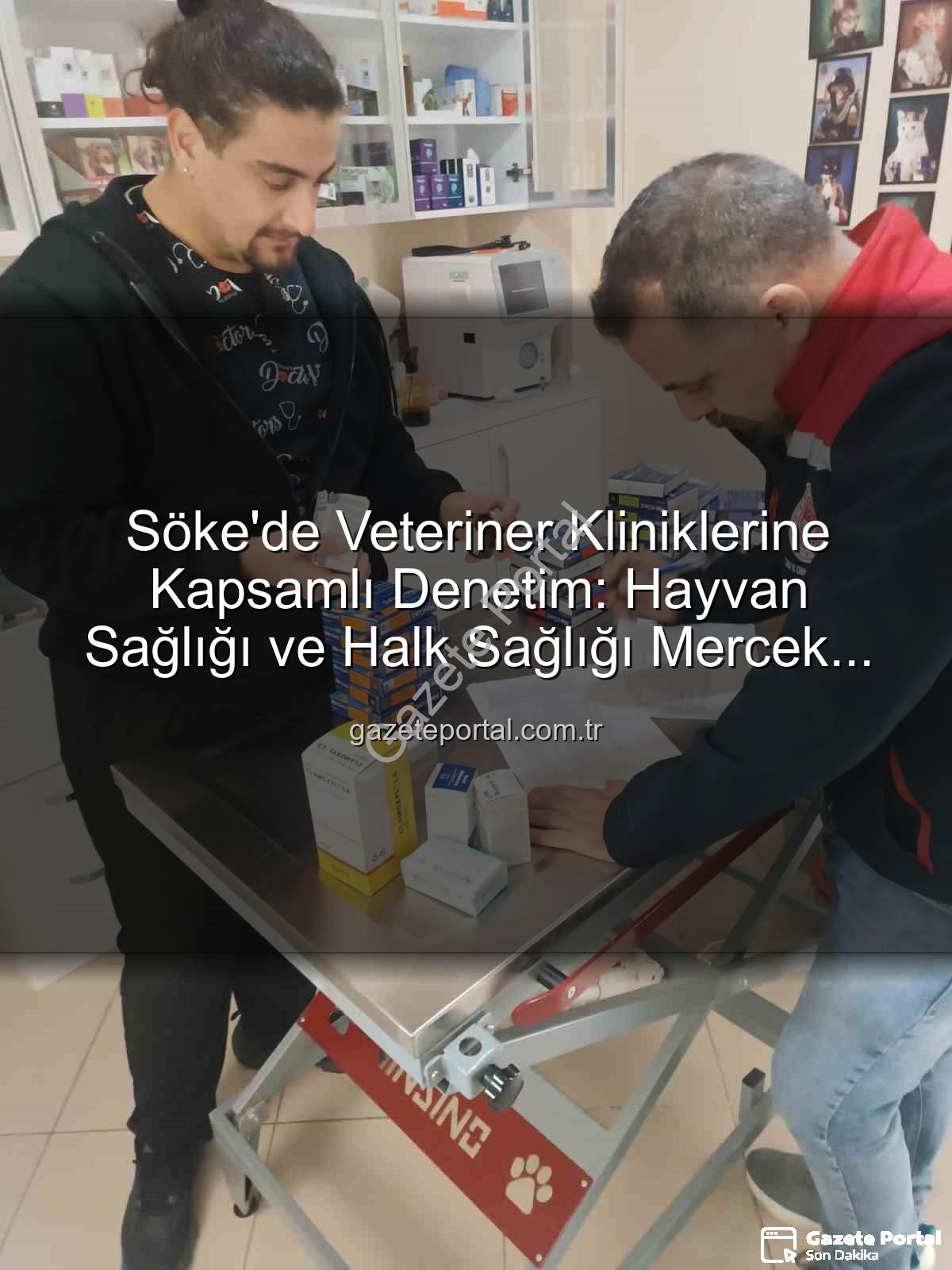 Söke veteriner klinik denetimi - Söke'de Veteriner Kliniklerine Kapsamlı Denetim: Hayvan Sağlığı ve Halk Sağlığı Mercek Altında
