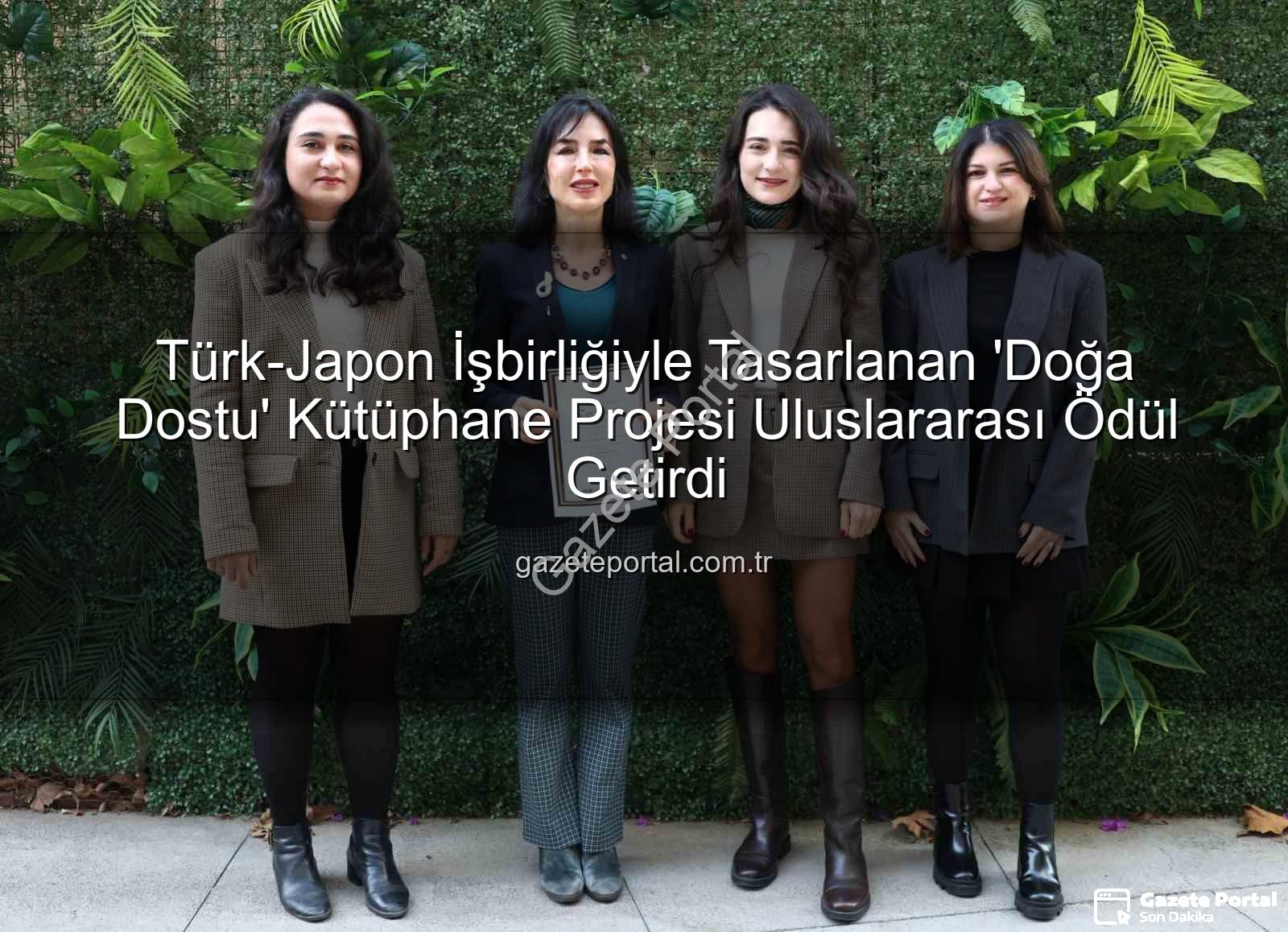 doğa dostu kütüphane - Türk-Japon İşbirliğiyle Tasarlanan 'Doğa Dostu' Kütüphane Projesi Uluslararası Ödül Getirdi