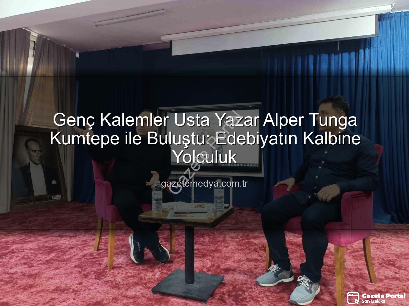 Alper Tunga Kumtepe - Genç Kalemler İlham Aldı: Alper Tunga Kumtepe Manisa'da Edebiyat Rüzgarı Estirdi