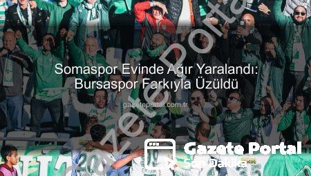 Somaspor Evinde Ağır Yaralandı: Bursaspor Farkıyla Üzüldü