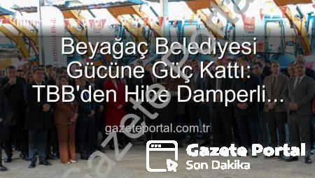 Beyağaç Belediyesi Gücüne Güç Kattı: TBB’den Hibe Damperli Kamyonetle Hizmet Ağı Genişliyor